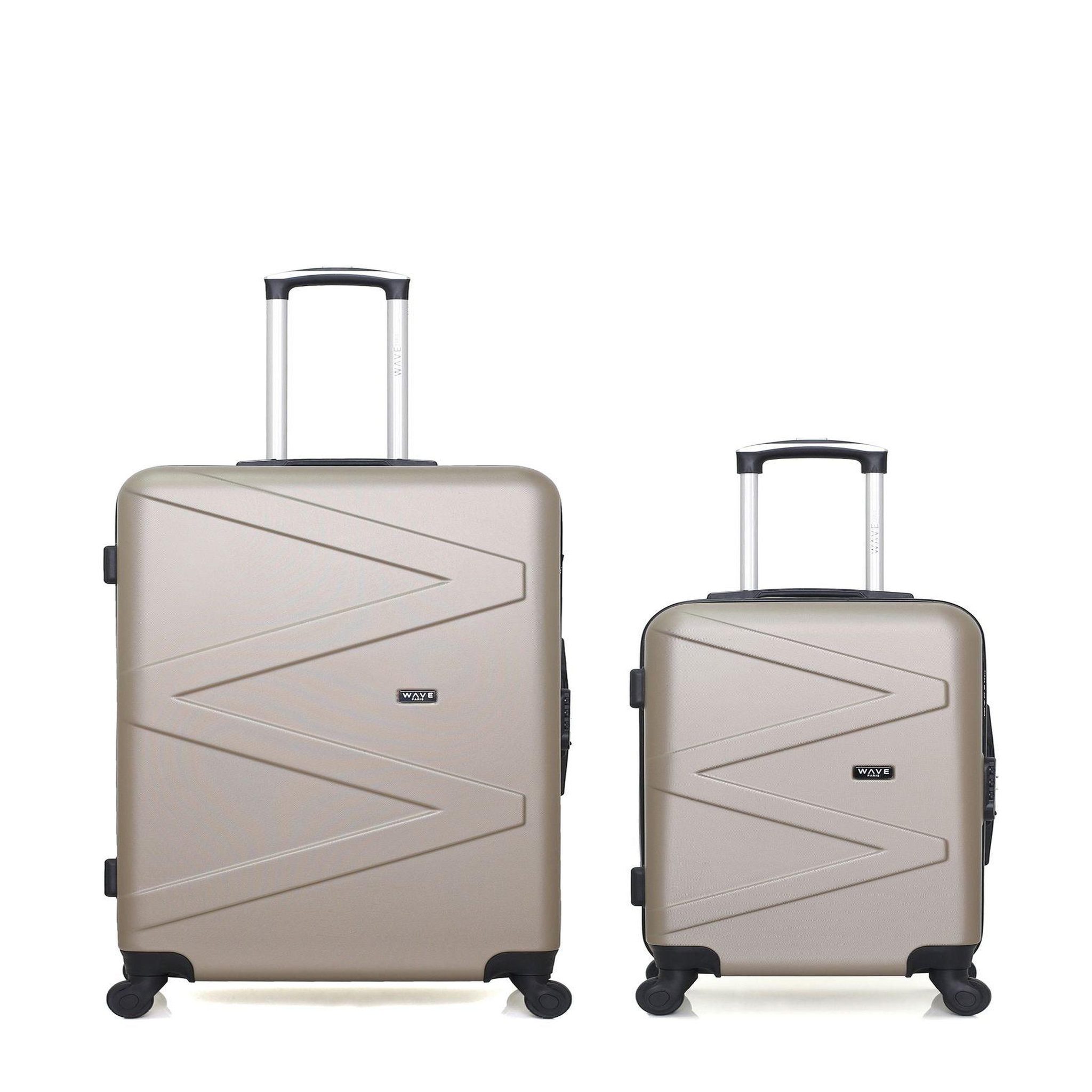 WAVE PARIS WAVE PARIS - Lot de 2 - Valises Grand Format et Cabine AMAZONE