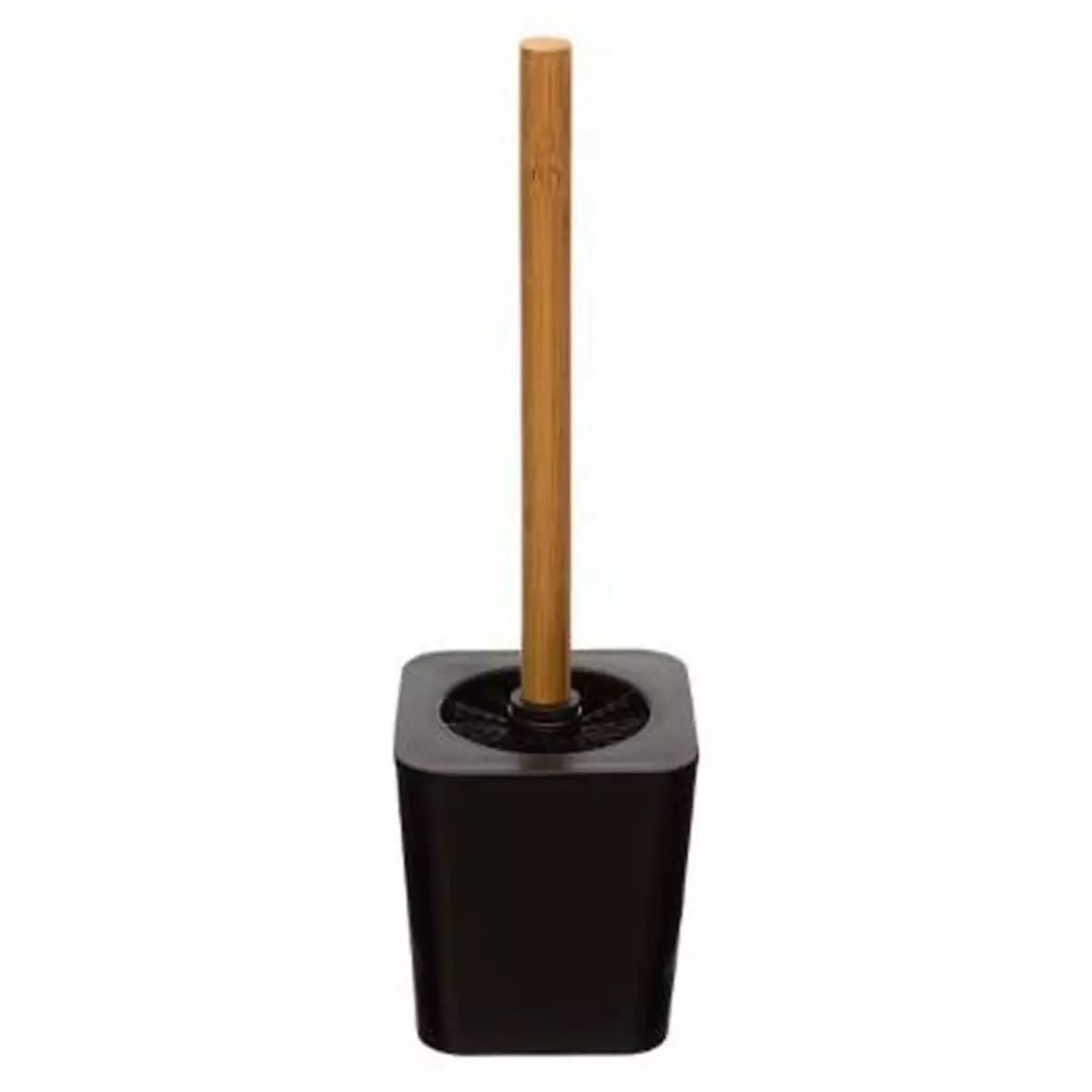 Brosse WC  Bambou Noir  38cm Noir