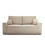 Voir la diapositive 1 : BEST MOBILIER Dellia - canapé 3 places convertible - avec coffre - en velours côtelé - style contemporain