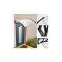 Voir la diapositive 5 : ID MARKET Auvent de porte marquise d'accueil 80 x 120 CM polycarbonate