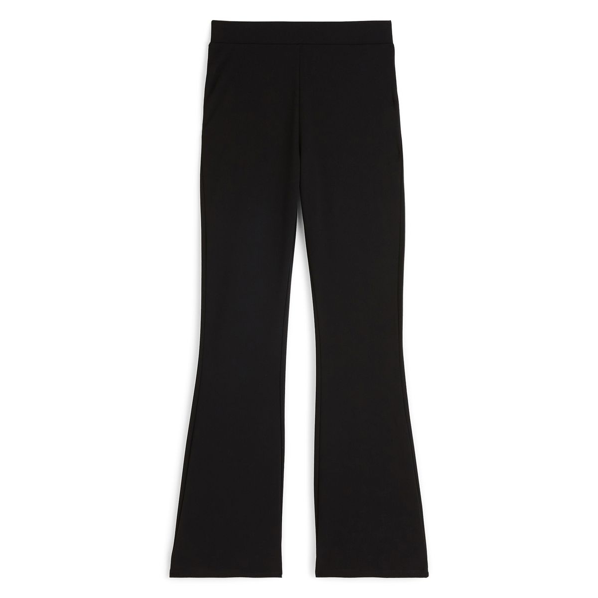 INEXTENSO Pantalon en maille noir femme