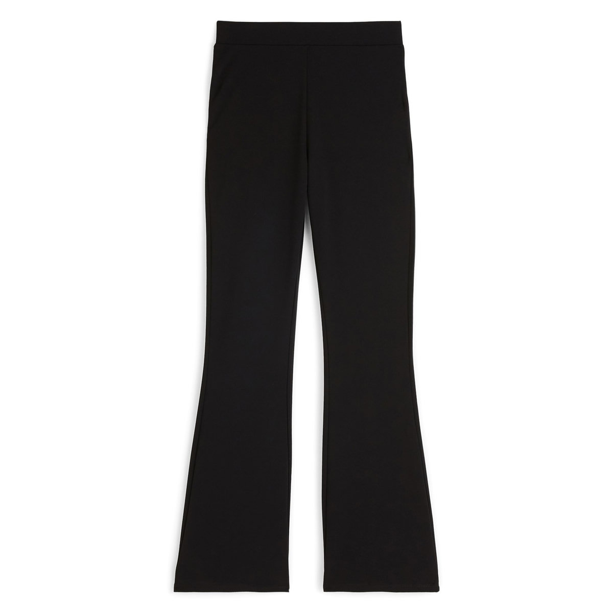 INEXTENSO Pantalon en maille noir femme