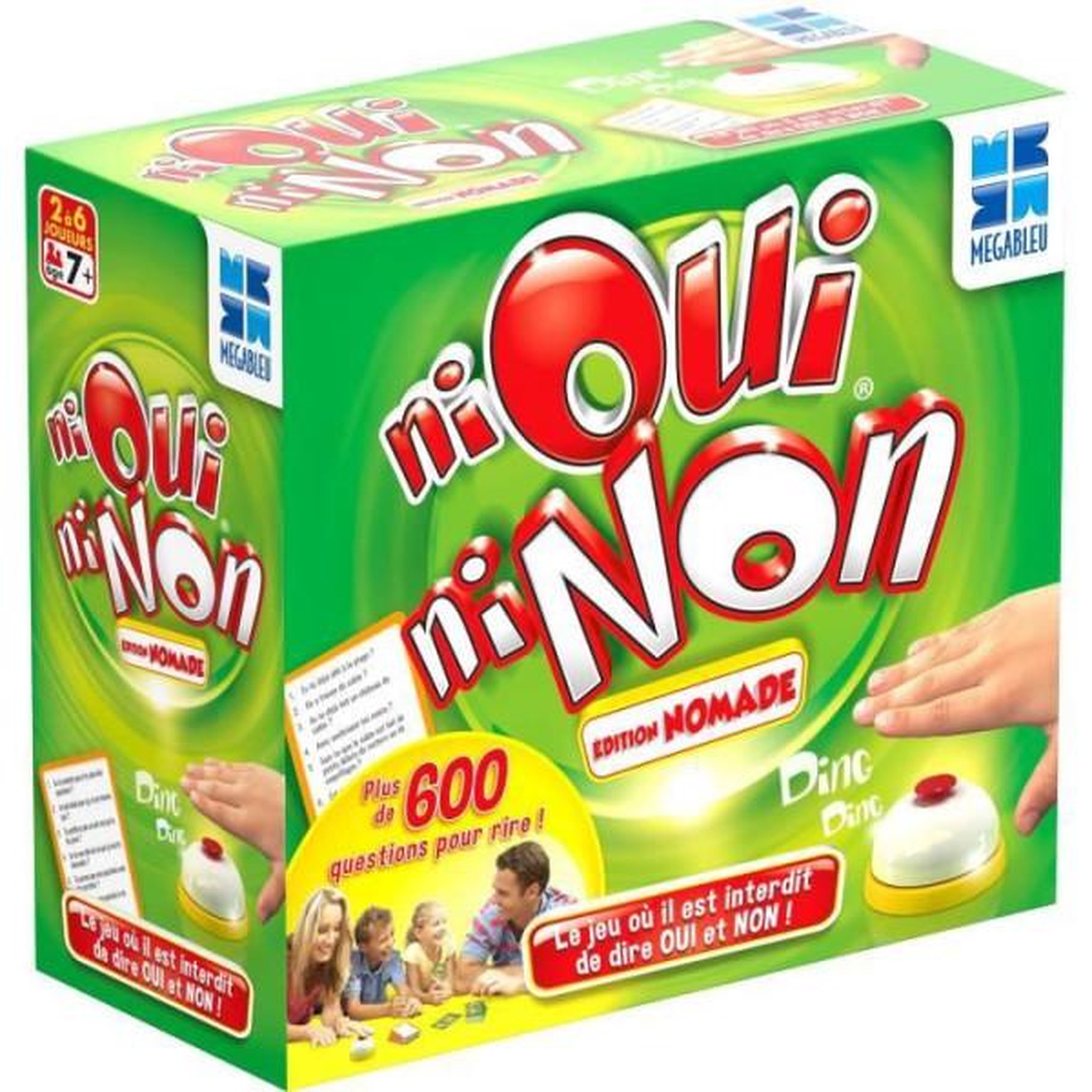 Voir la diapositive 1 : Megableu Ni oui ni non - le jeu version voyage - megableu