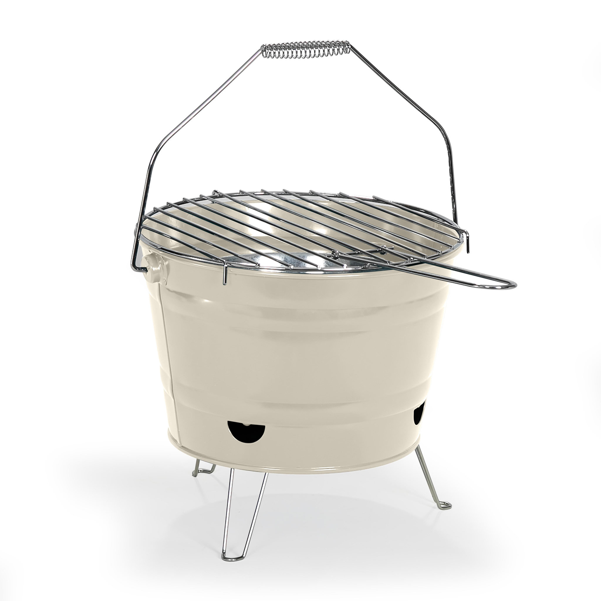 LIVOO Barbecue à charbon 27cm crème - doc327c
