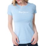 Pepe Jeans T-shirt  Femme Pepe Jeans New Virginia. Coloris disponibles : Bleu