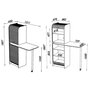 Voir la diapositive 3 : Colonne de rangement cuisine H180cm TOP COOK