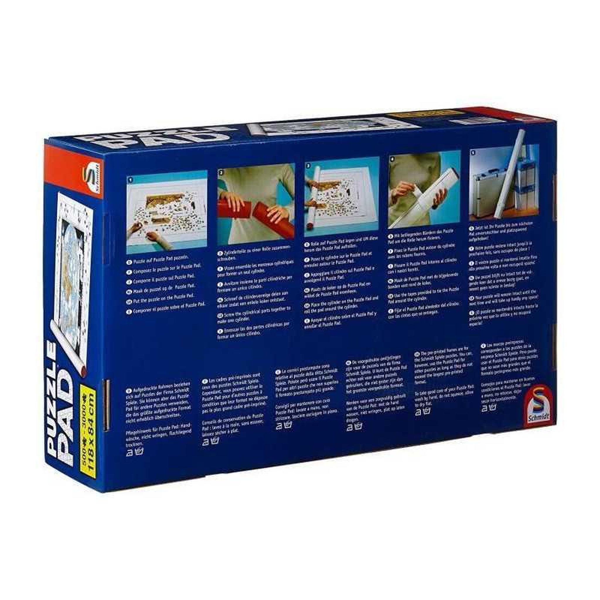 Voir la diapositive 2 : Rouleau range-puzzle jusqu’à 3000 pièces accessoire – Schmidt Spiele