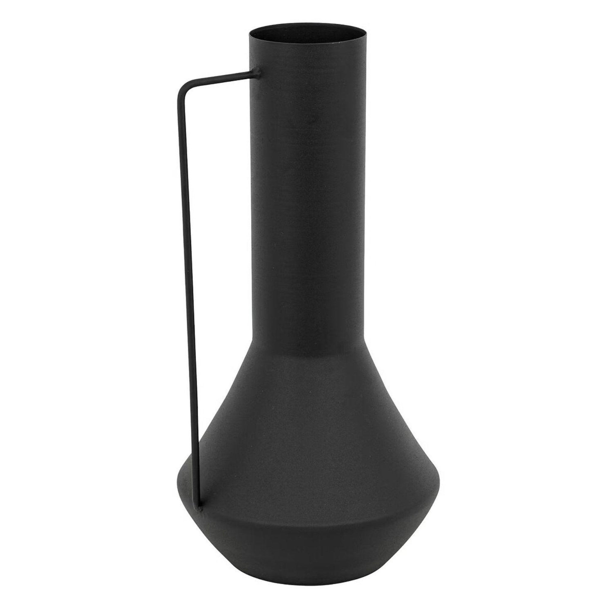 ATMOSPHERA Vase en métal arthur - h. 34,5 cm - noir