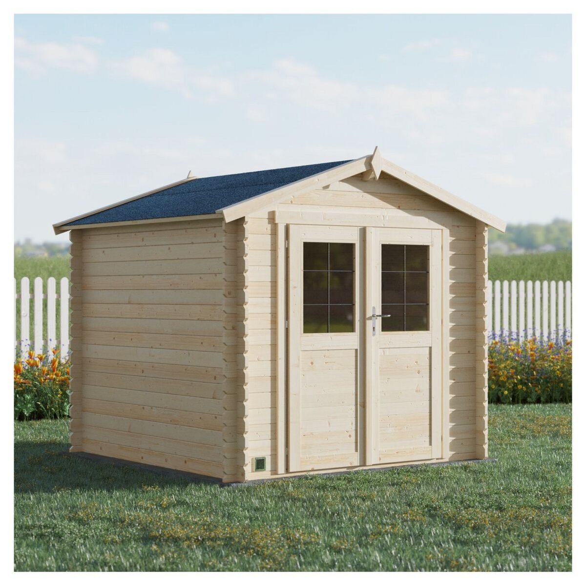 Forest Style Abri de jardin bois - 4,9m² - JUNO