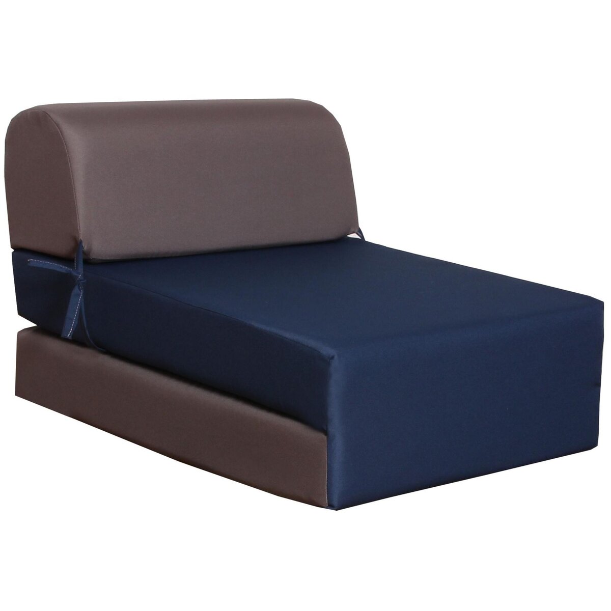 Ops Chauffeuse 1 place bleu et taupe