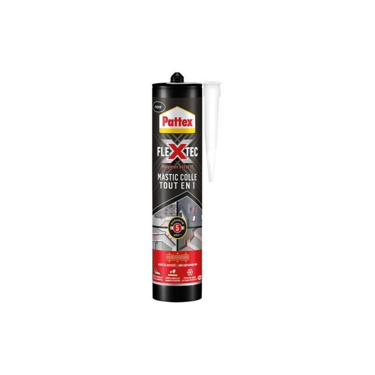 PATTEX PATTEX MASTIC COLLE FLEXTEC NOIR 389G PATTEX - 2922698