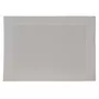 SECRET DE GOURMET Set de table Rect - 50 x 35 cm - Gris clair