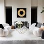 Voir la diapositive 5 : Paris Prix Chandelier Design en Verre  Moira  100cm Transparent