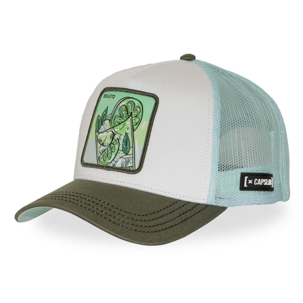 CAPSLAB Casquette trucker avec filet Mojito