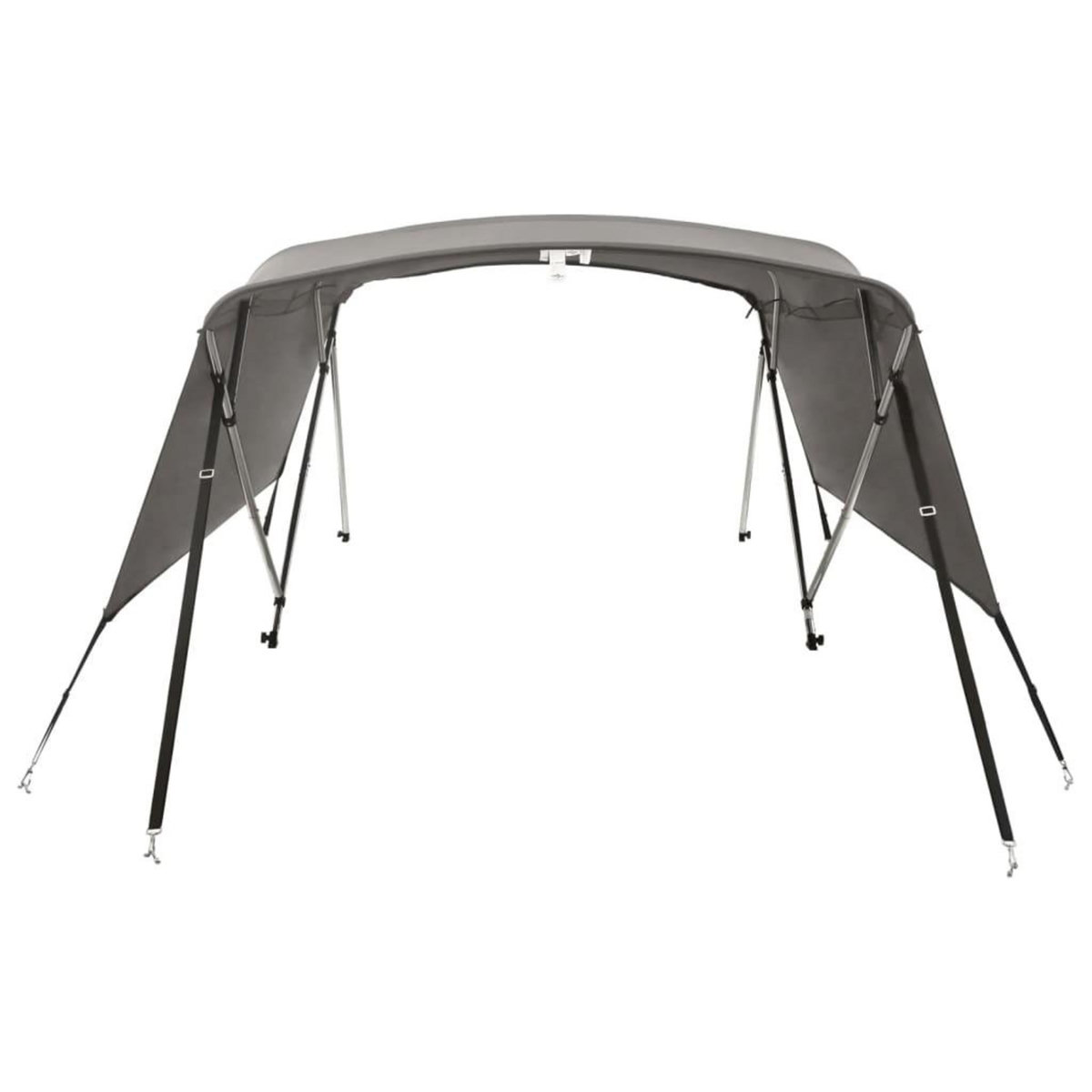 VIDAXL Toit bimini a 4 arceaux parois laterales 243x(230-244)x137 cm