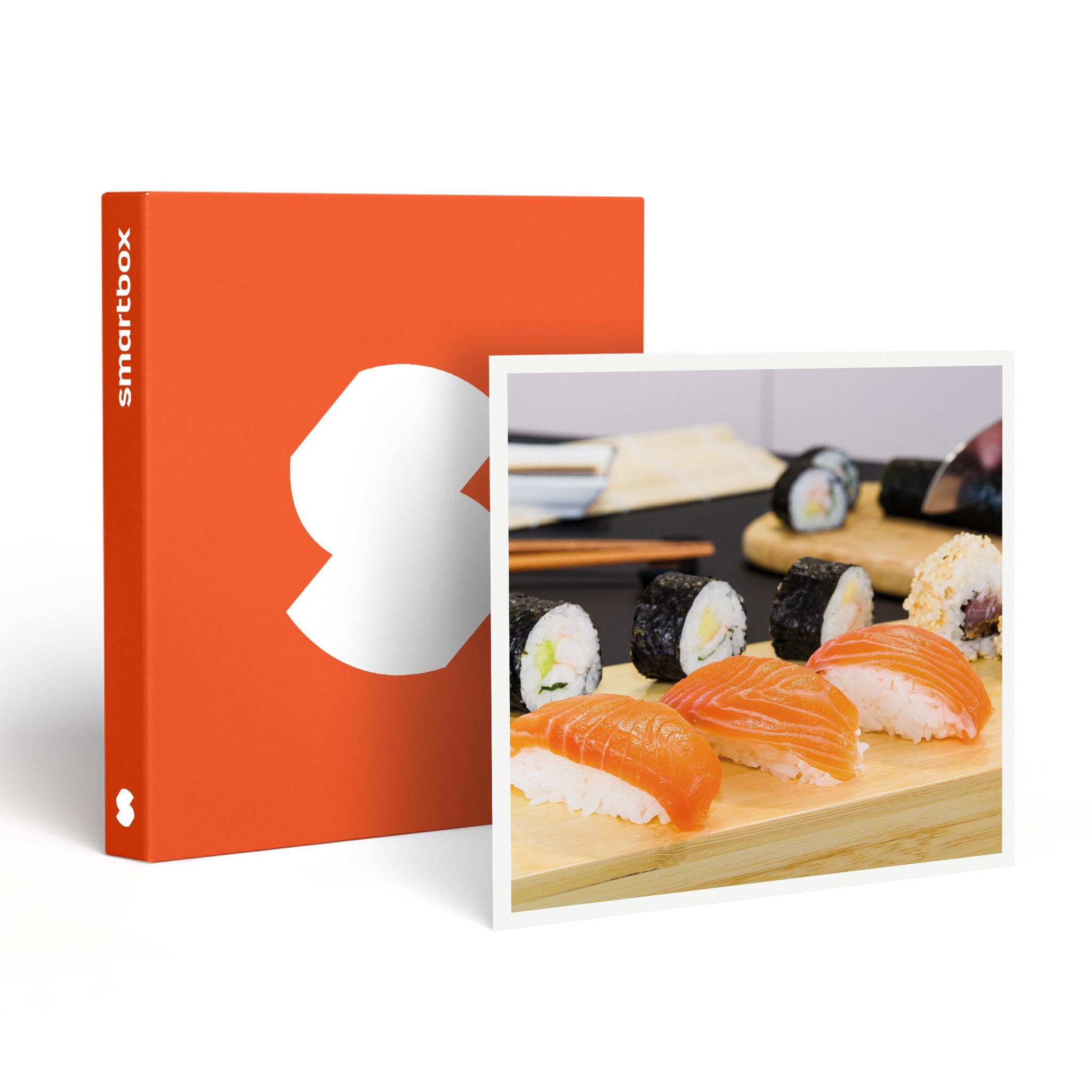 Smartbox Cours de cuisine à distance pour apprendre à faire des sushis - coffret cadeau gastronomie