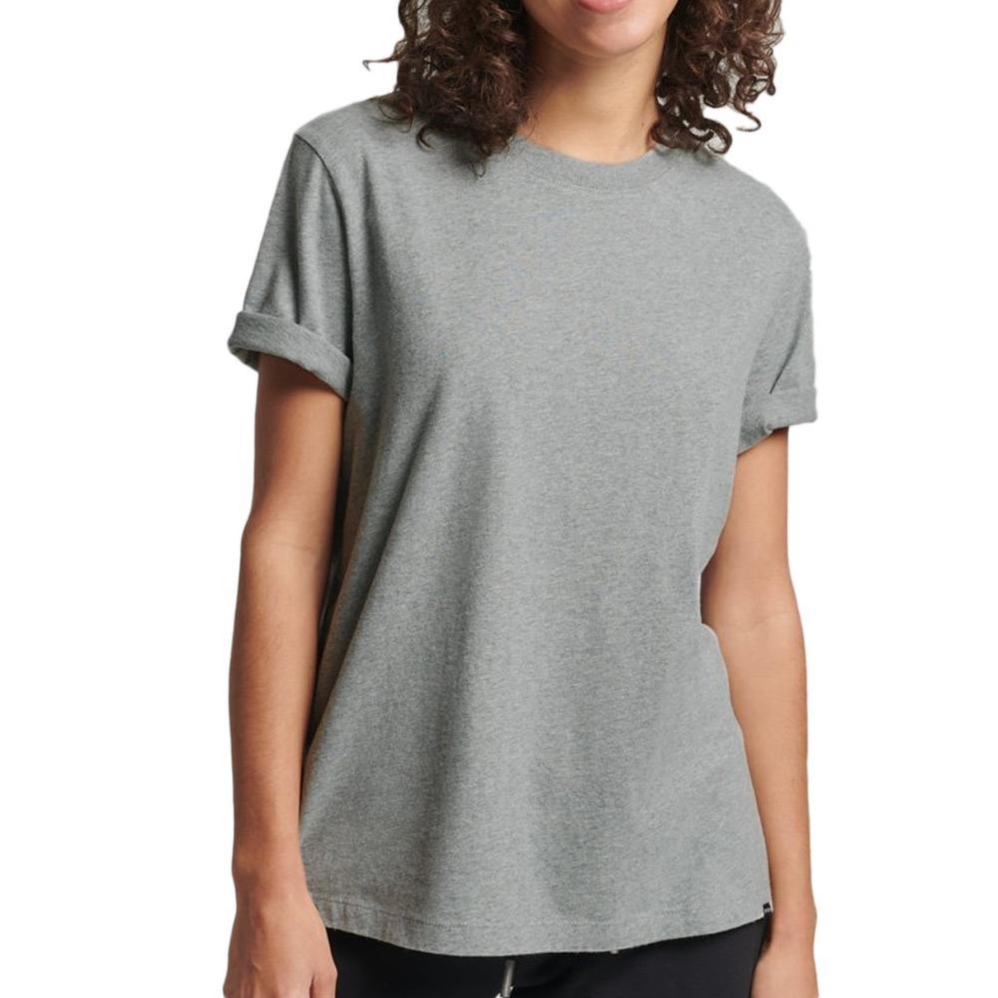SUPERDRY T-shirt Gris Femme Superdry Vintage. Coloris disponibles : Gris