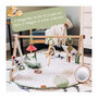 Voir la diapositive 2 : TINY LOVE TINY LOVE Tapis d'Éveil Boho Chic, Tapis de Jeu pour Bébé, Arche de Jouets en Bois - Des la Naissance