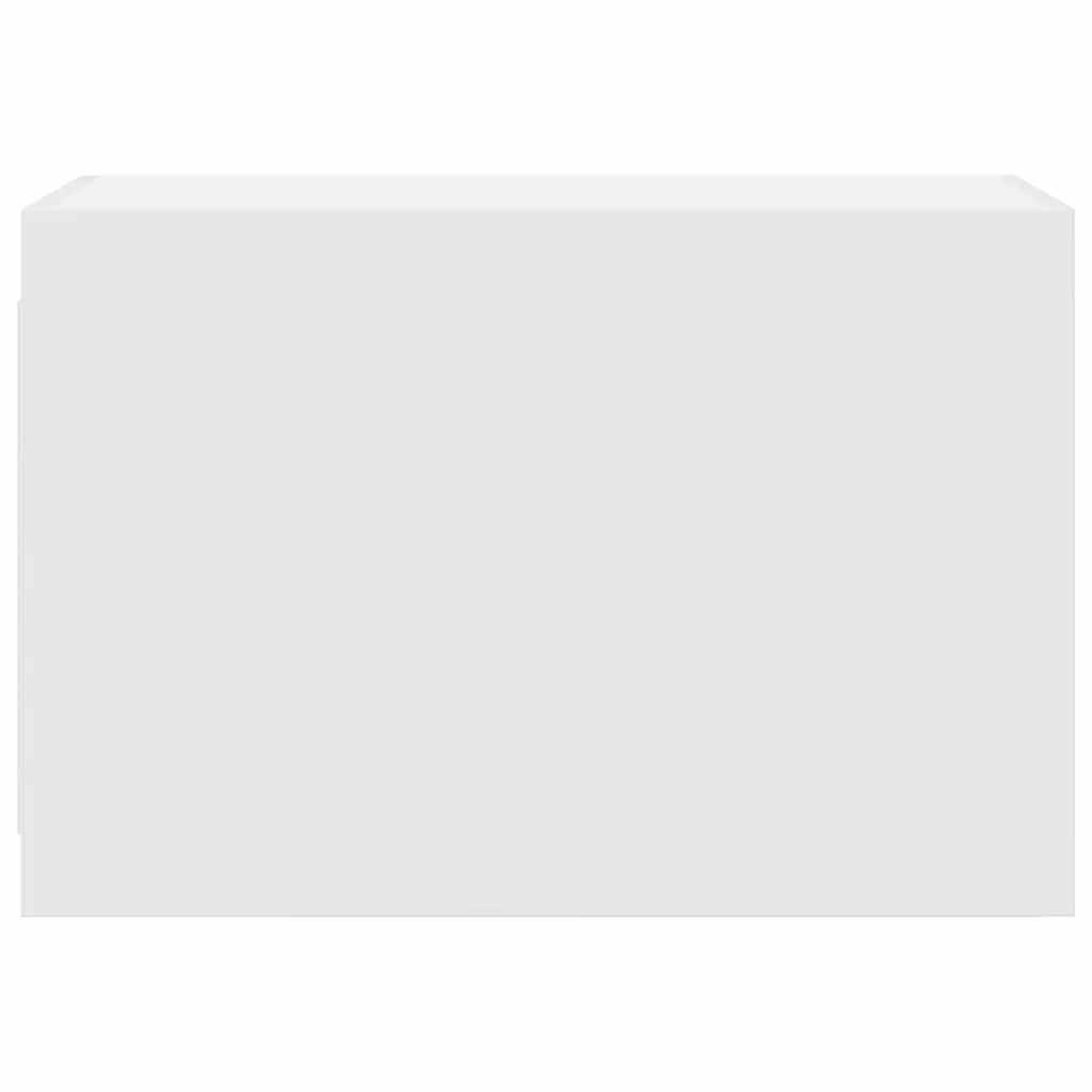 Voir la diapositive 4 : VIDAXL Armoire murale de bain blanc 60x25x40 cm bois d'ingenierie