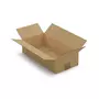 RAJA 20 cartons d'emballage 40 x 20 x 10 cm - Simple cannelure