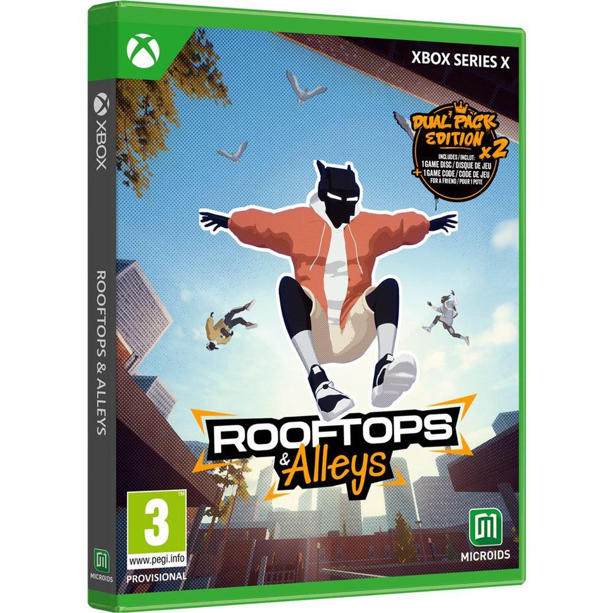 MICROIDS Rooftops & Alleys The Parkour Game Dual Pack Edition Xbox Series X
