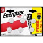 Energizer Lot De 4 + 2 Piles Bouton Cr2032 / Dl2032 Ultimate Lithium, 3 V