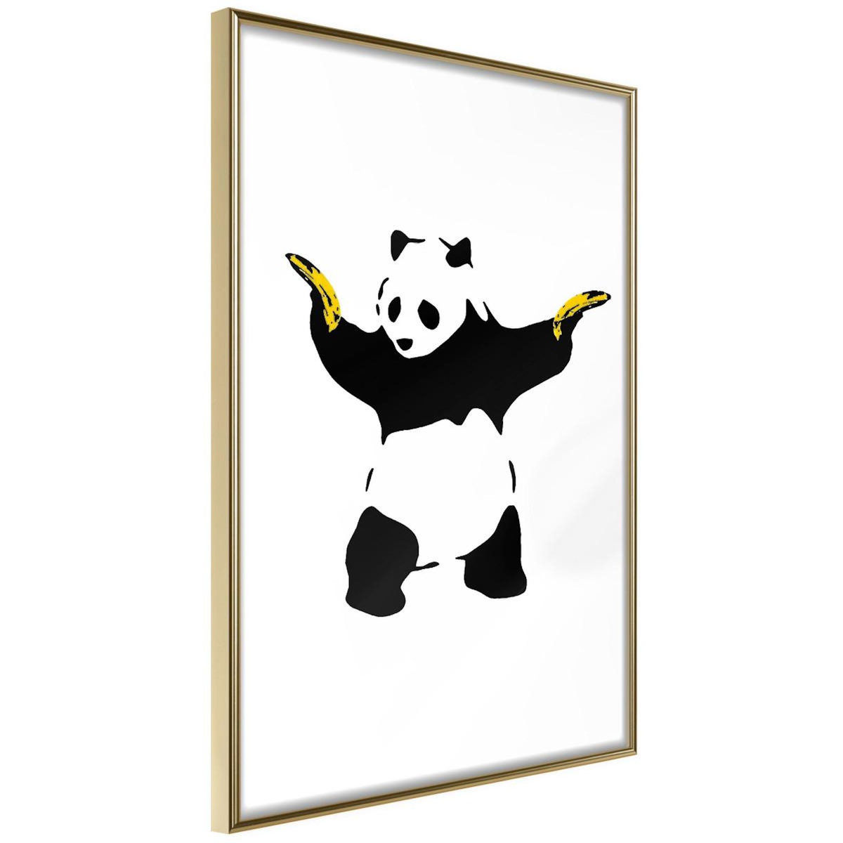 Paris Prix Affiche Murale Encadrée  Banksy Panda With Guns
