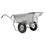 Haemmerlin Brouette Expert Twin Excellium 230 tout galva roues gonflées
