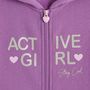 Voir la diapositive 2 : INEXTENSO Sweat zippé de sport fille