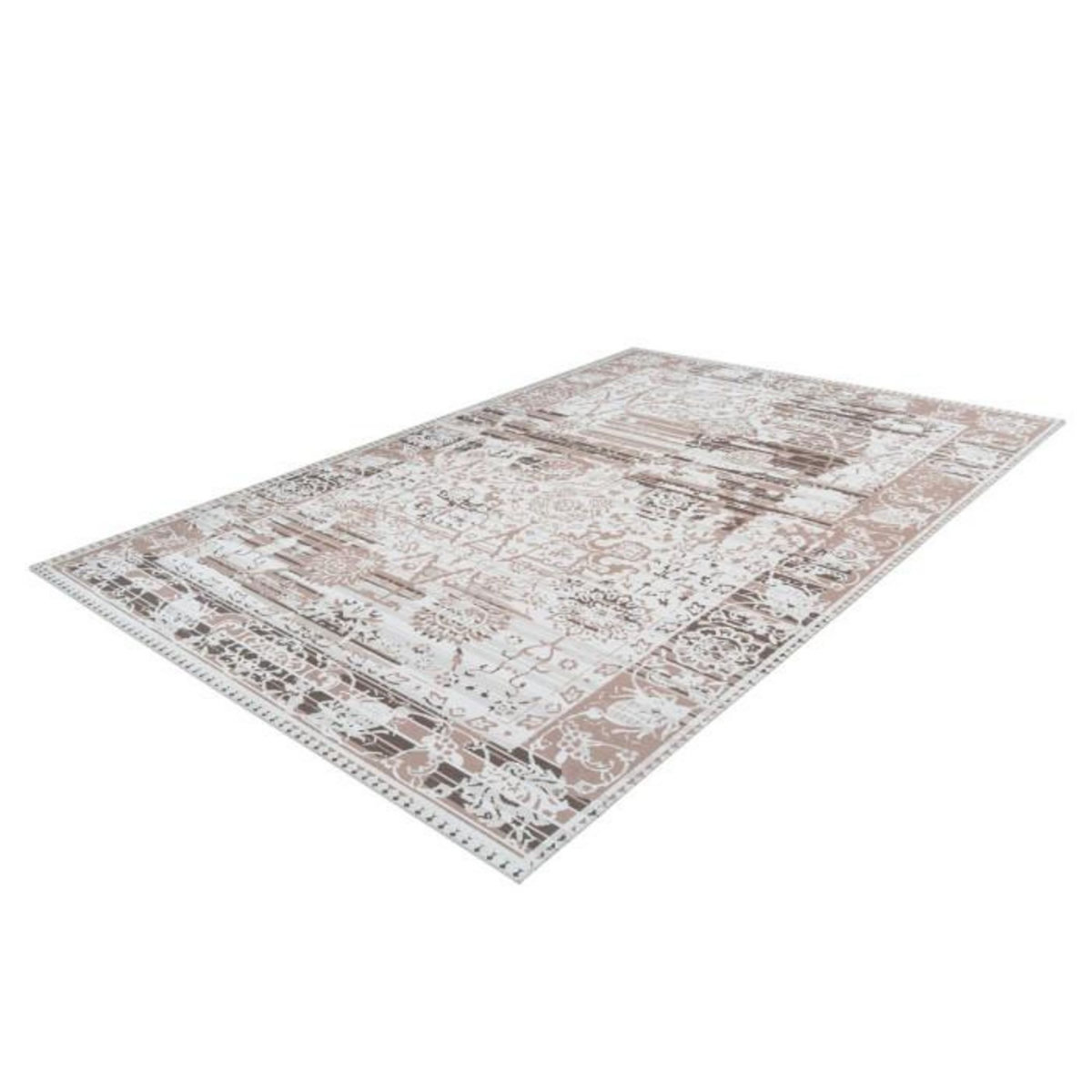 Paris Prix Tapis Vintage à Poils Courts  Galaxy VI  Beige