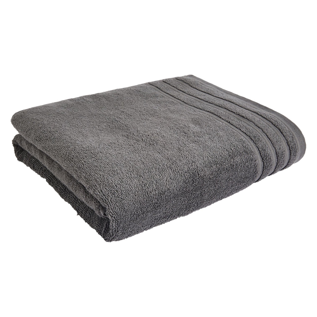 ACTUEL Drap de bain uni en coton bouclé 500 gr/m2