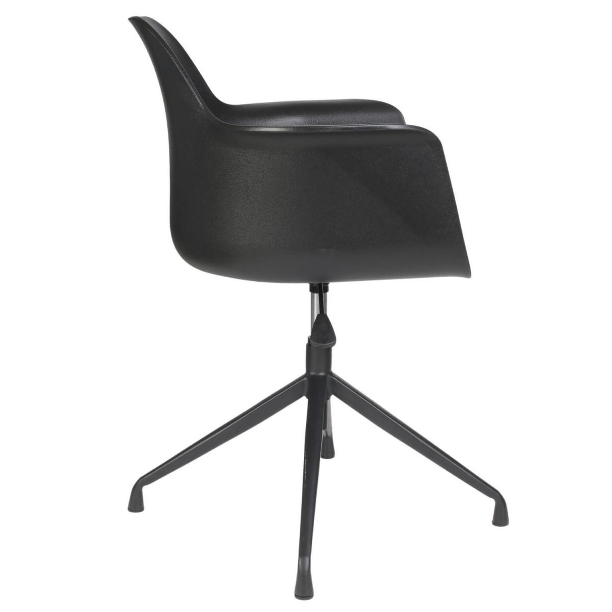 Voir la diapositive 3 : The Home Deco Factory Lot de 2 fauteuils pivotants  chicago  78cm noir