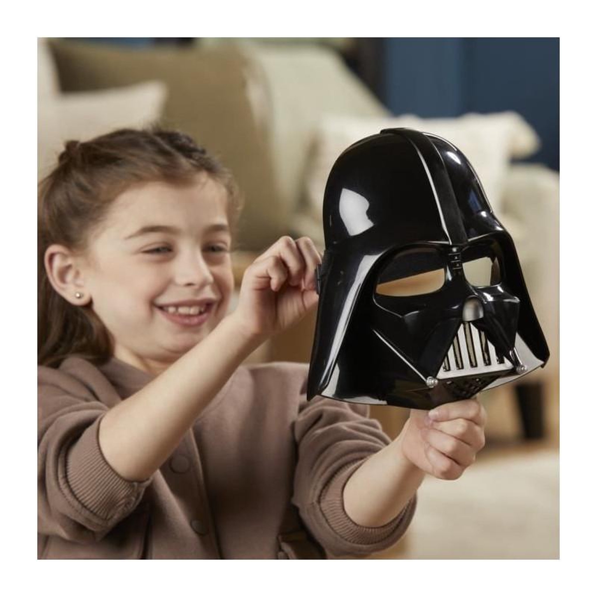 Voir la diapositive 4 : HASBRO Pack Côté obscur Dark Vador, sabre laser rouge, masque Dark Vador et figurine de 15 cm, accessoire, des 4 ans, Star Wars