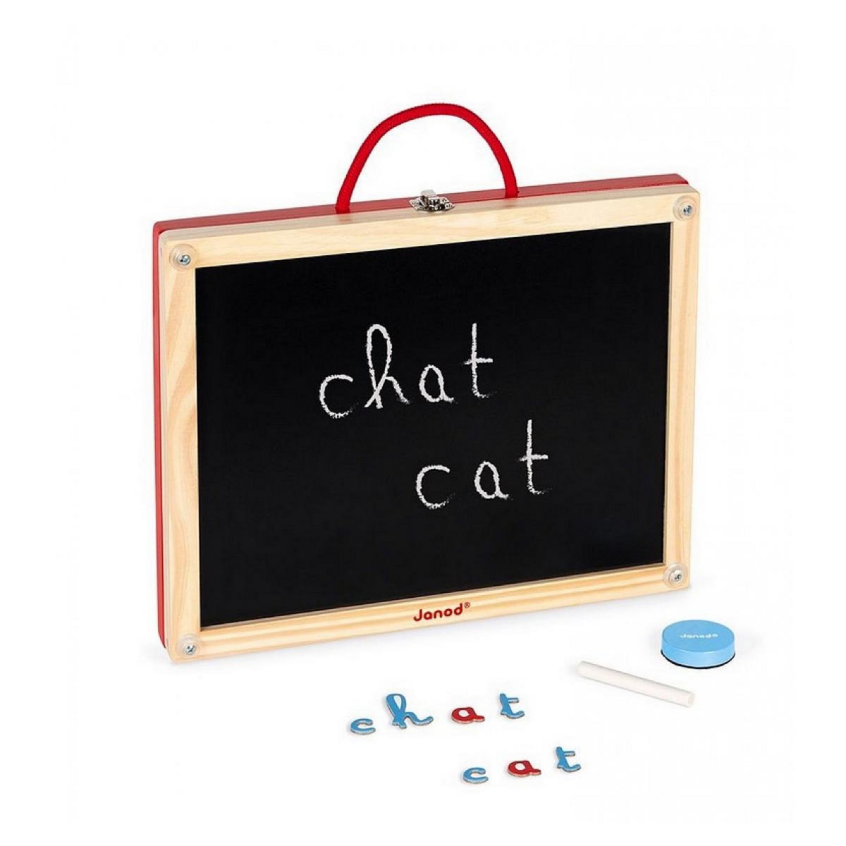 Juratoys-Janod Malette de lettres cursives 4 en 1