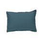 Voir la diapositive 4 : FUTURE HOME Lot de 2 taies d'oreiller unies en coton finition bourdon