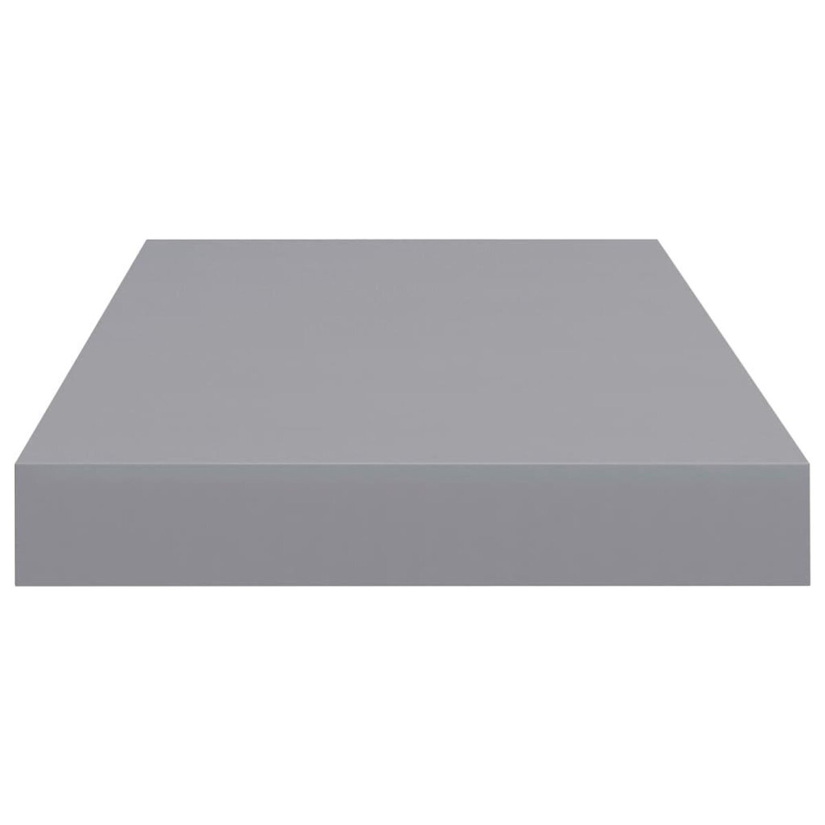 VIDAXL Etagere murale flottante gris 50x23x3,8 cm MDF