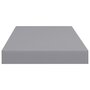 Voir la diapositive 5 : VIDAXL Etagere murale flottante gris 50x23x3,8 cm MDF