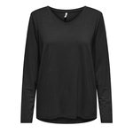 Only T-Shirt Noir Femme Only Harly. Coloris disponibles : Noir