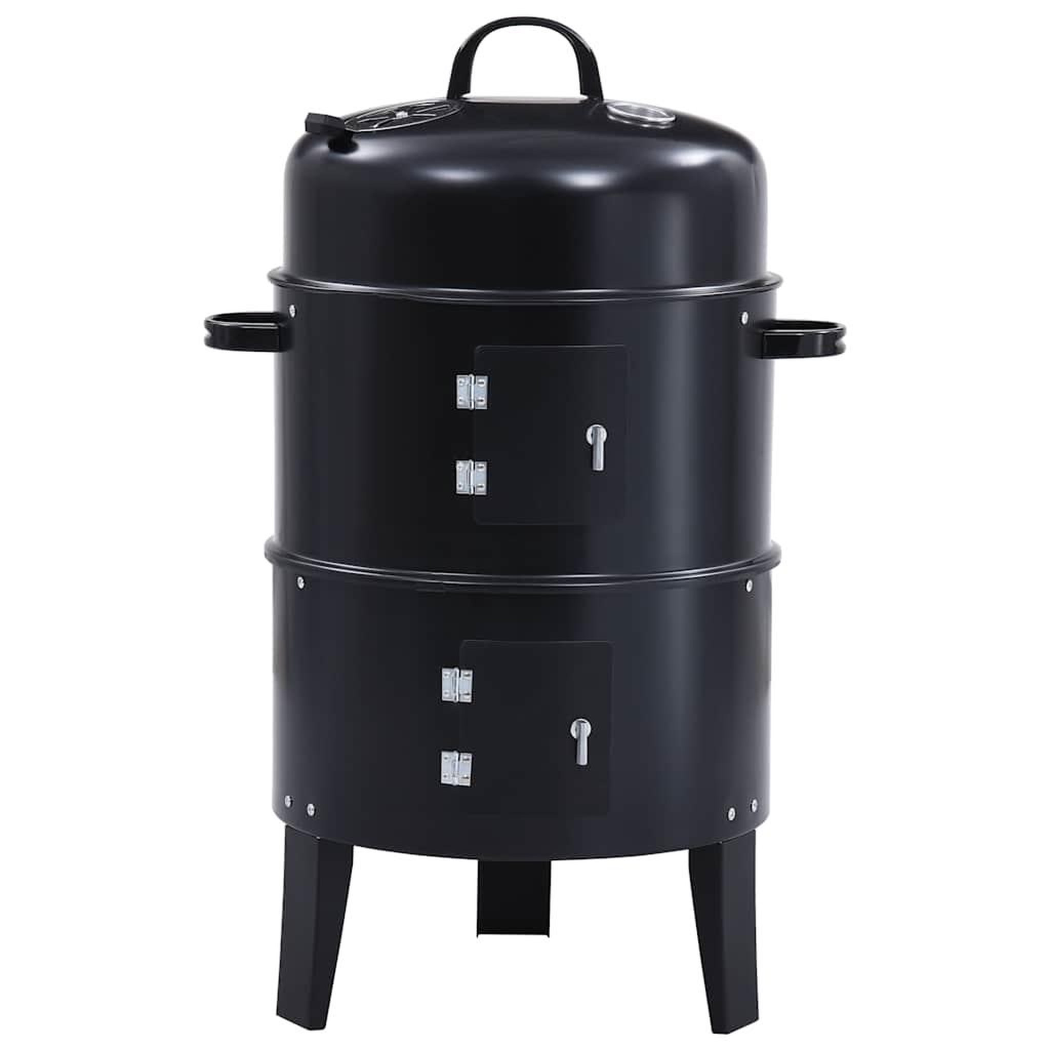 Voir la diapositive 5 : VIDAXL Gril barbecue au charbon 3 en 1 40x80 cm