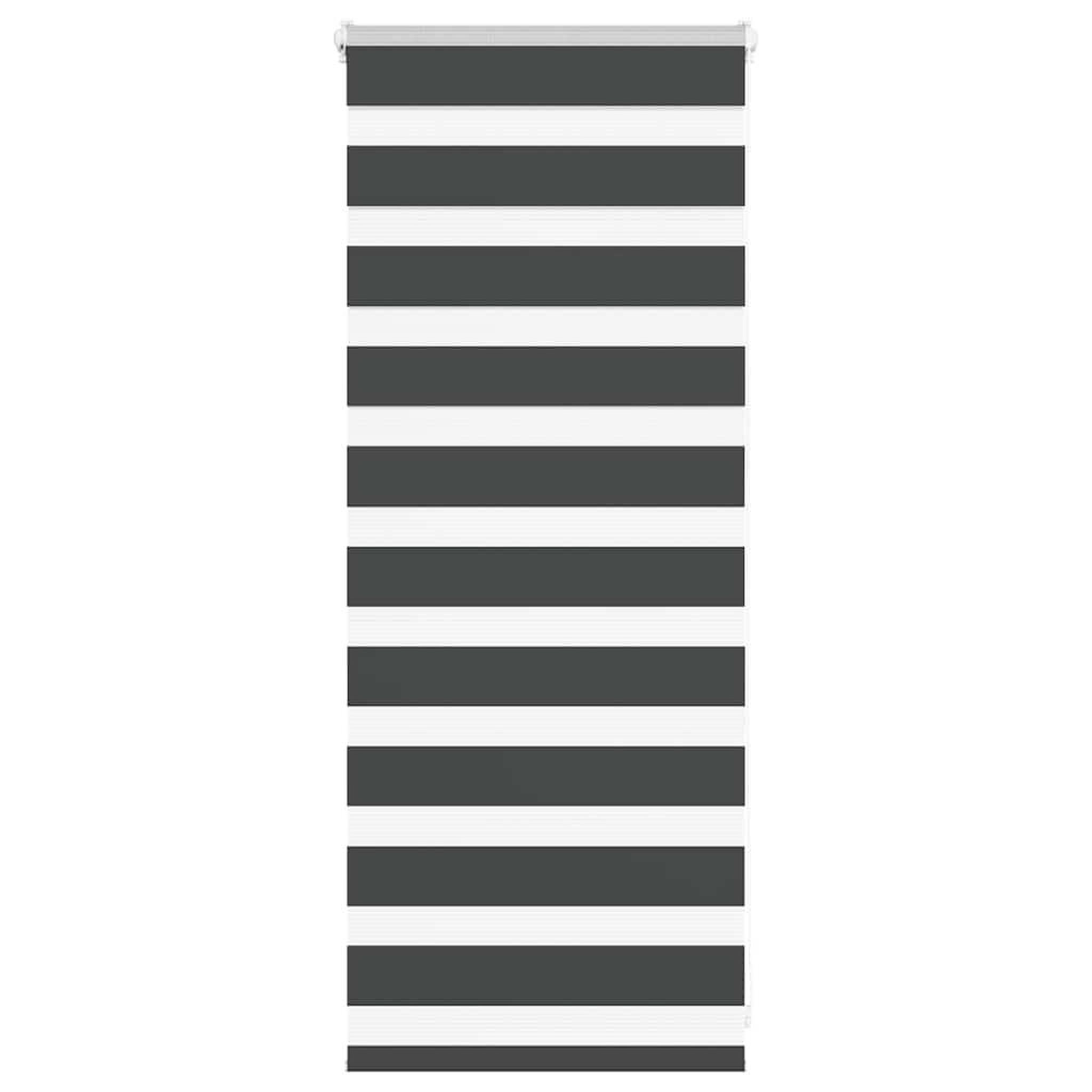 VIDAXL Store zebre noir 60x100 cm largeur du tissu 55,9 cm polyester