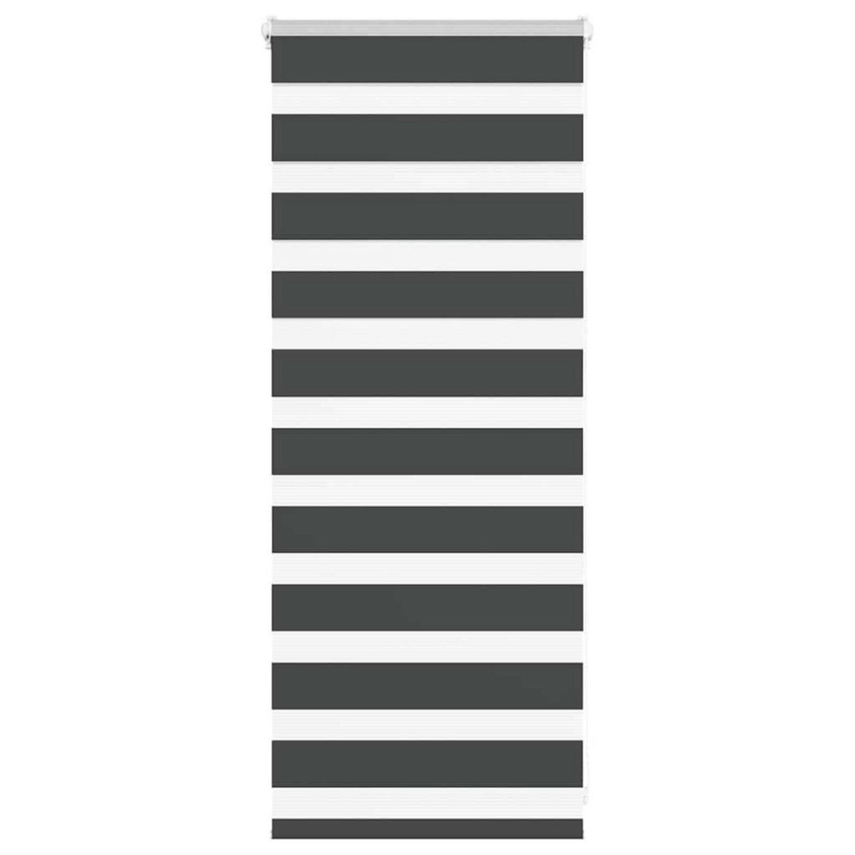 VIDAXL Store zebre noir 60x100 cm largeur du tissu 55,9 cm polyester