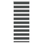 VIDAXL Store zebre noir 60x100 cm largeur du tissu 55,9 cm polyester