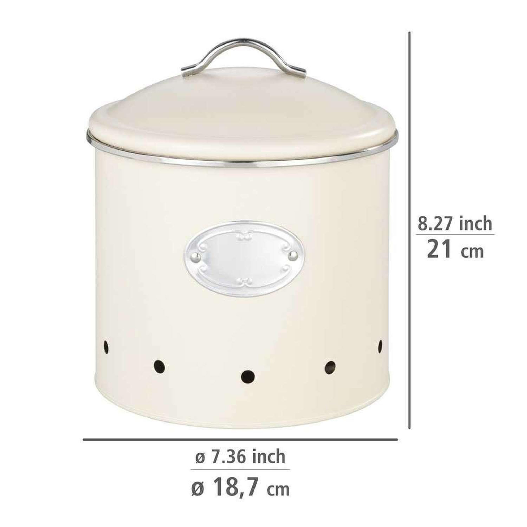 Voir la diapositive 4 : Wenko Boîte de conservation 4 l - beige