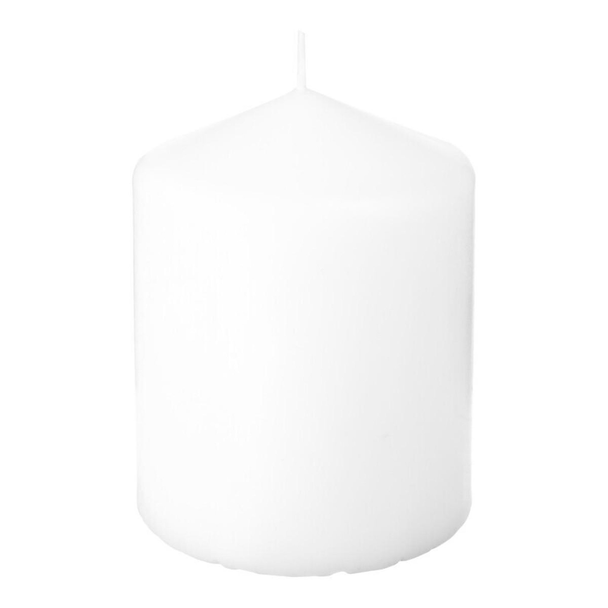ATMOSPHERA Bougie ronde  many  9cm blanc