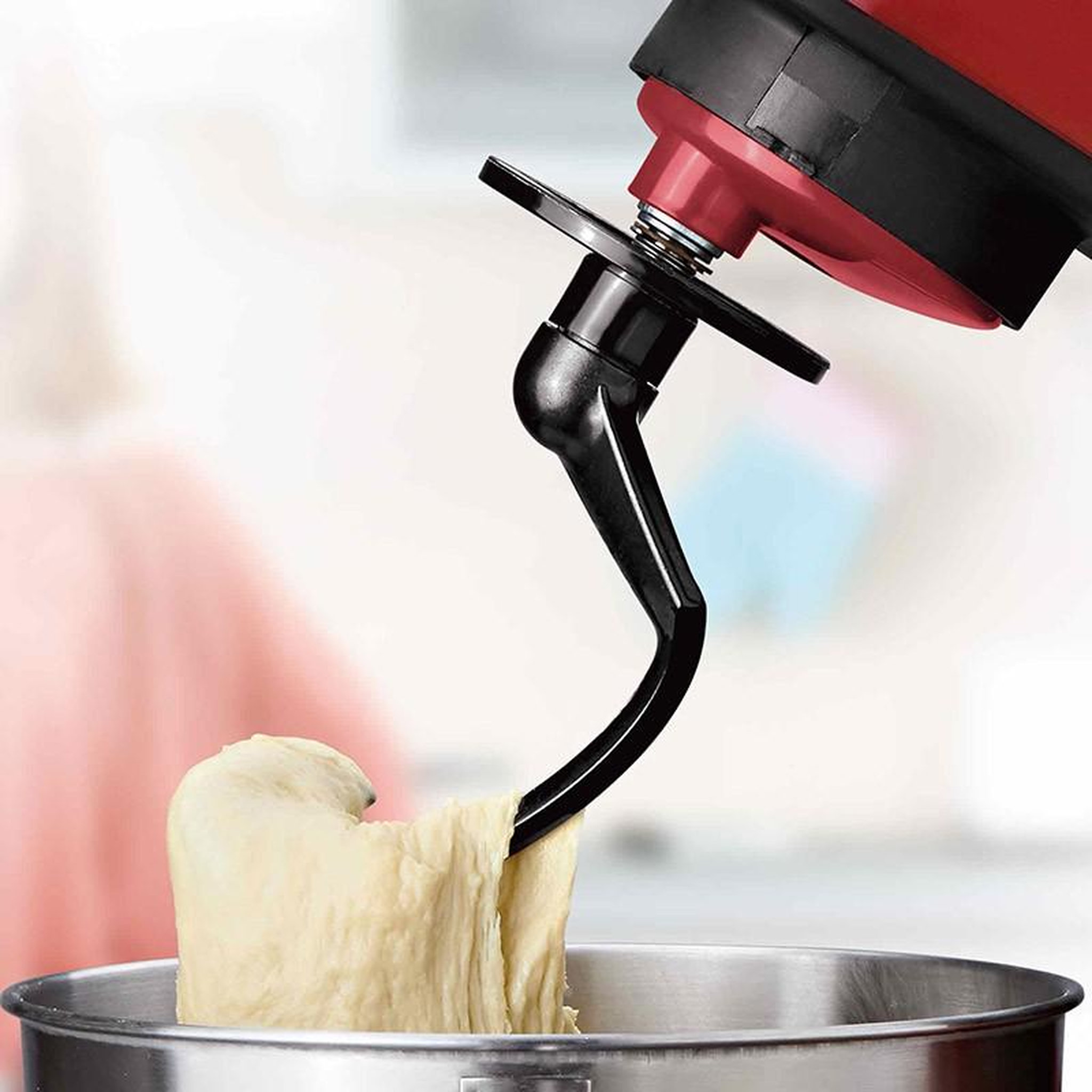 Voir la diapositive 3 : KITCHENCOOK Kitchencook - robot pétrin 6,5l avec blender - 1300w - 10 vitesses+pulse - mouvement planétaire - bol en acier - kit pâtisserie