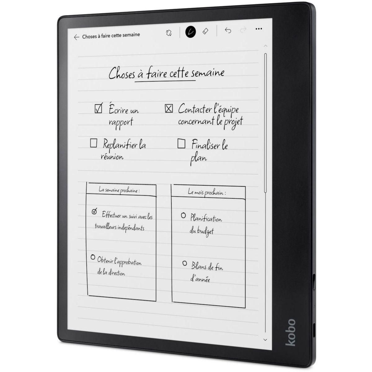 kobo Liseuse eBook Pack Elipsa 2E + Stylus 2