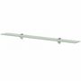 Voir la diapositive 2 : VIDAXL Etageres murales 2 pcs Verre 90 x 10 cm 8 mm