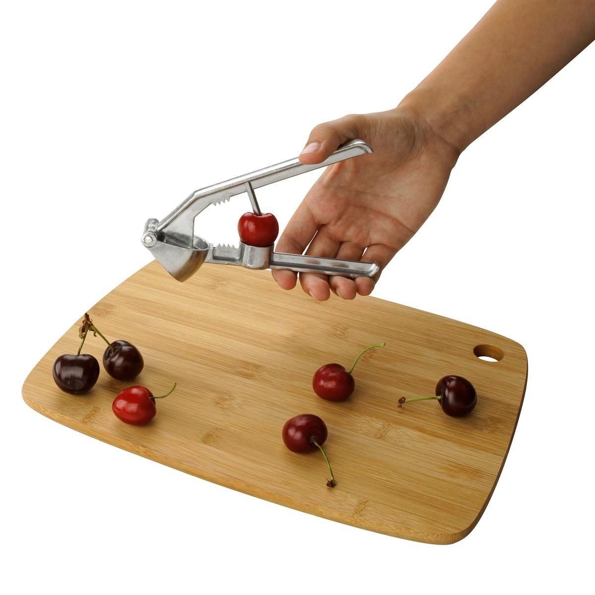 Fackelmann Presse-ail 3 en 1, dénoyauteur, casse-noix, presse-ail Fackelmann