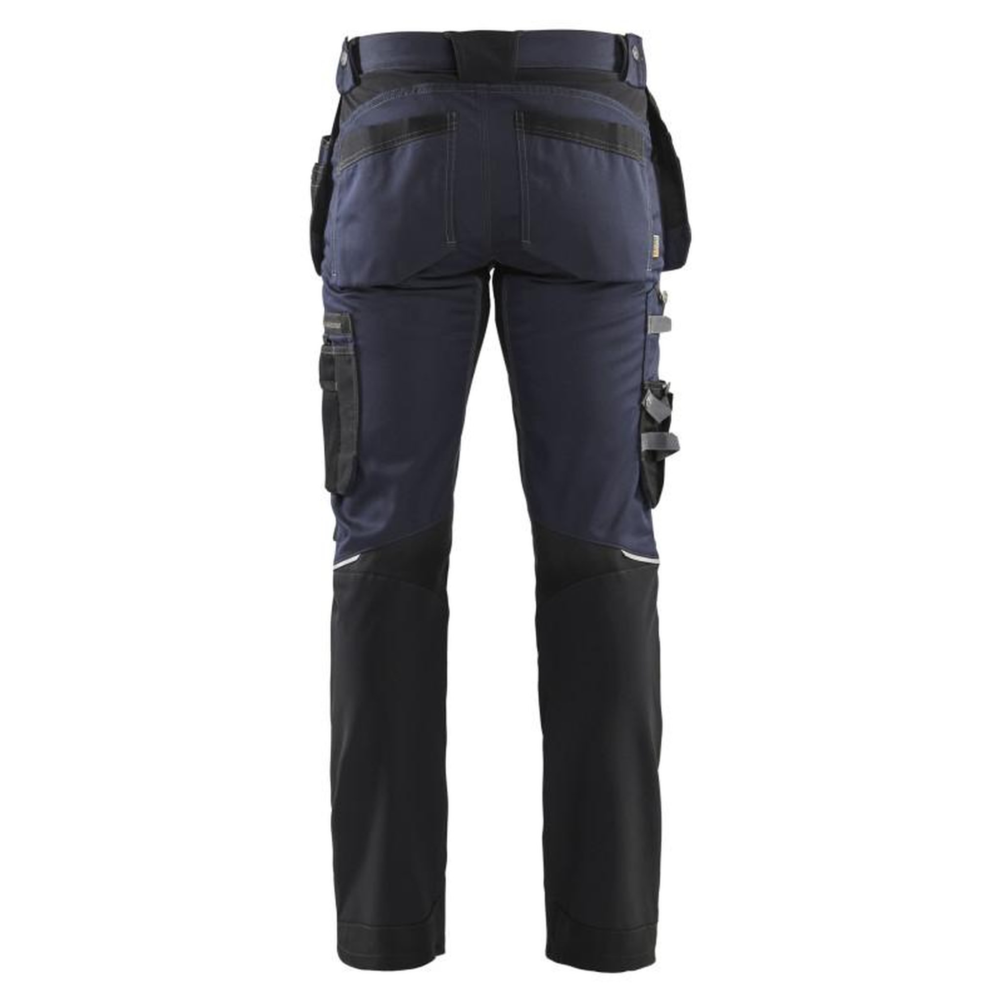 Voir la diapositive 2 : BLAKLADER Pantalon de travail artisan + stretch bleu marine noir T42 BLÅKLÄDER 159918608699C48