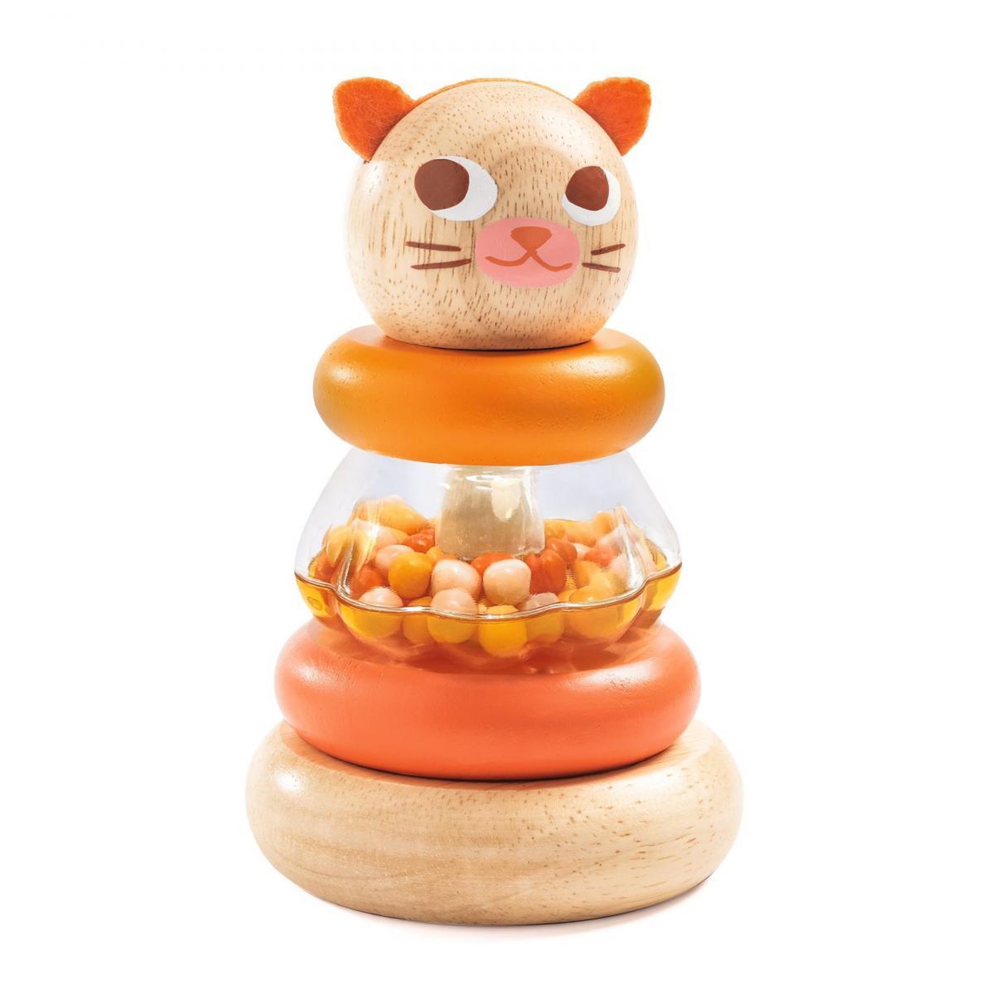 Voir la diapositive 2 : Djeco Stackitou jeux empillable